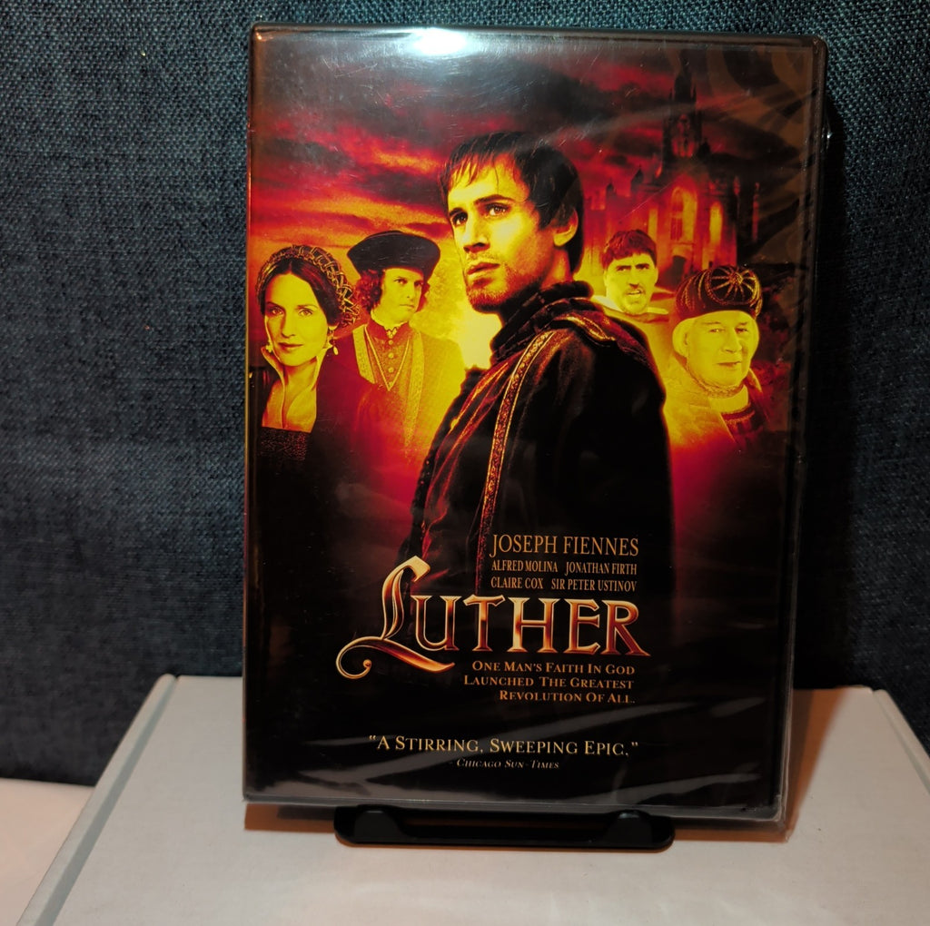 Luther DVD MGM Joseph Fiennes Christian History 2003 New Sealed 828706545461