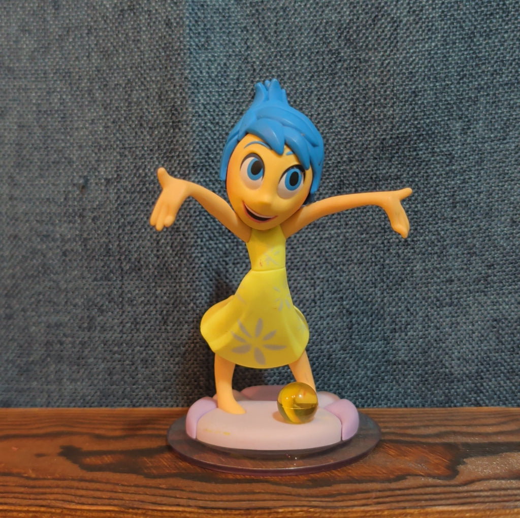 Disney Infinity 3.0 Inside Out Joy & Anger 2 Figure Lot PVC Loose