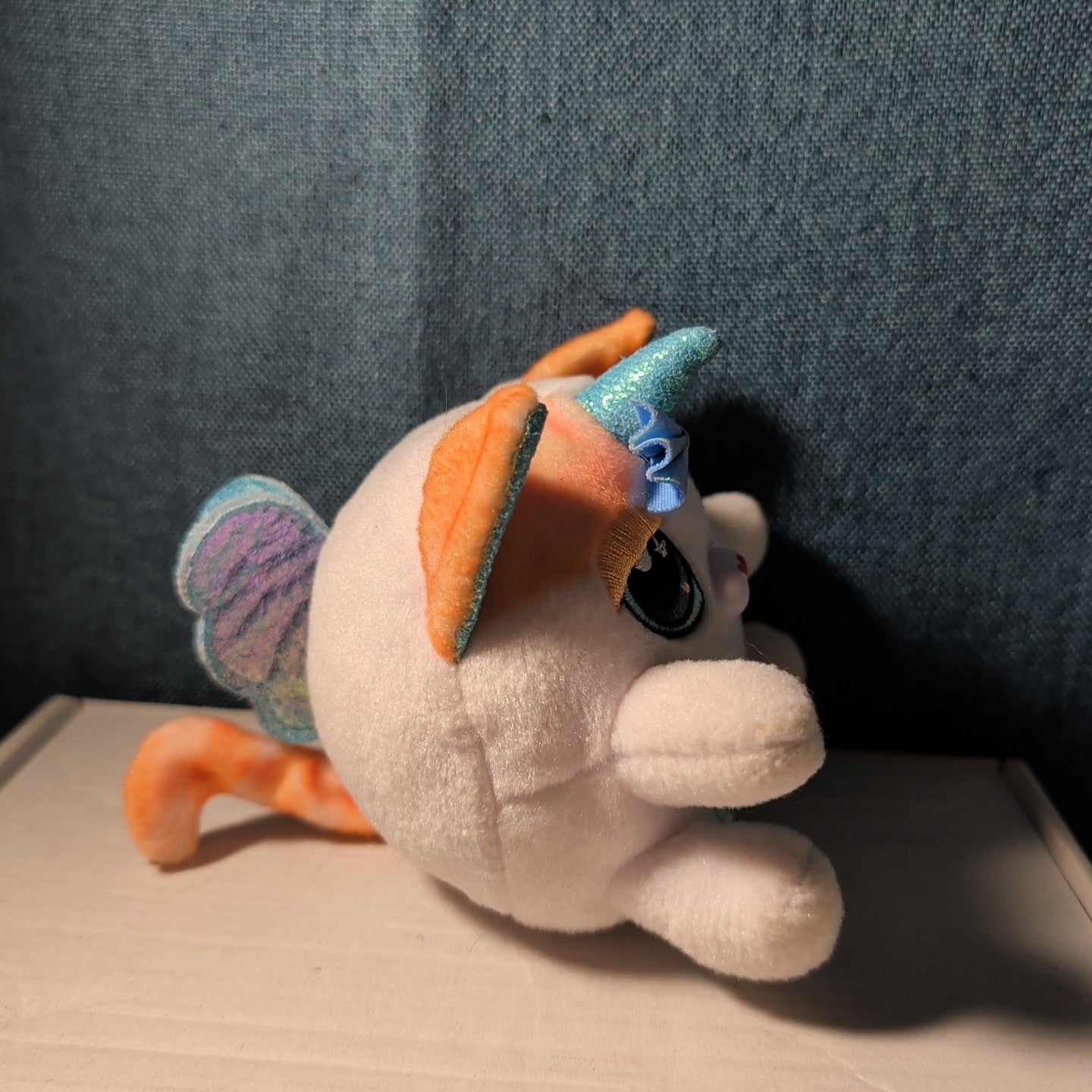 Zuru Rainbocorns Kittycorn Series 2 Exotic Cat 4" Plush Glitter Horn Wings CLEAN
