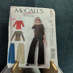 McCalls M6571 Pattern Knit Top Pants Palmer Pletsch 2012 Size 6-14 023795560184