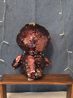 Limited TY Flippables Dangler Sloth 9" Sequin Plush WT