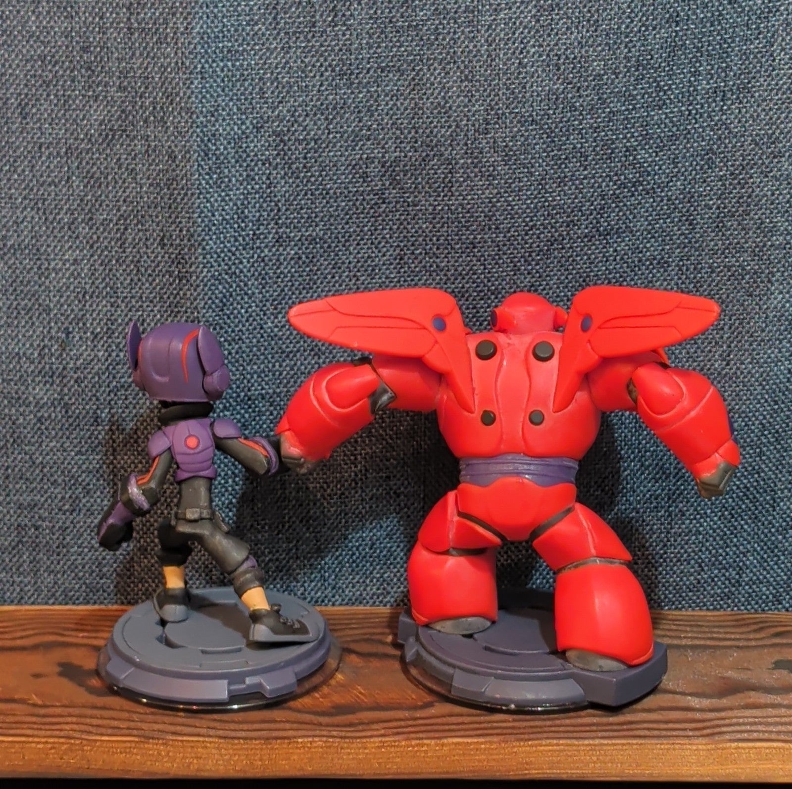 Disney Infinity 2.0 Big Hero 6 Baymax Hiro 2 Figure Lot PVC Loose