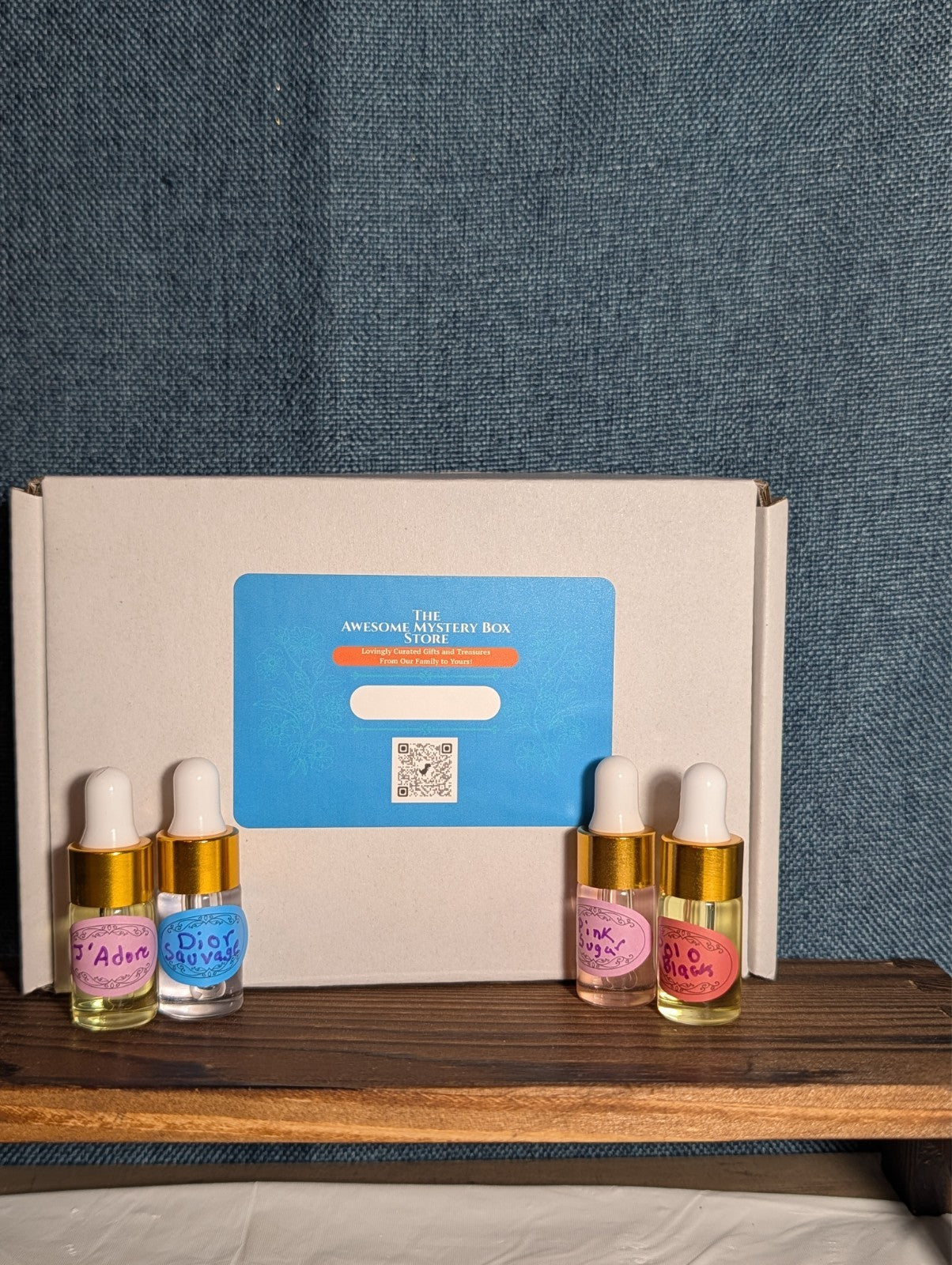 Fragrance Oil 4-Pack 3ml Glass Dropper Set | 12ml Total Pick Scent | Made in USA