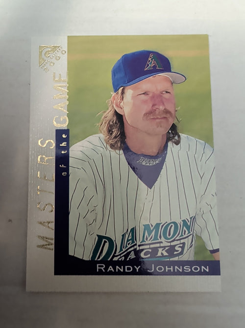 2000 Topps Gallery - Masters of the Game Randy Johnson #111