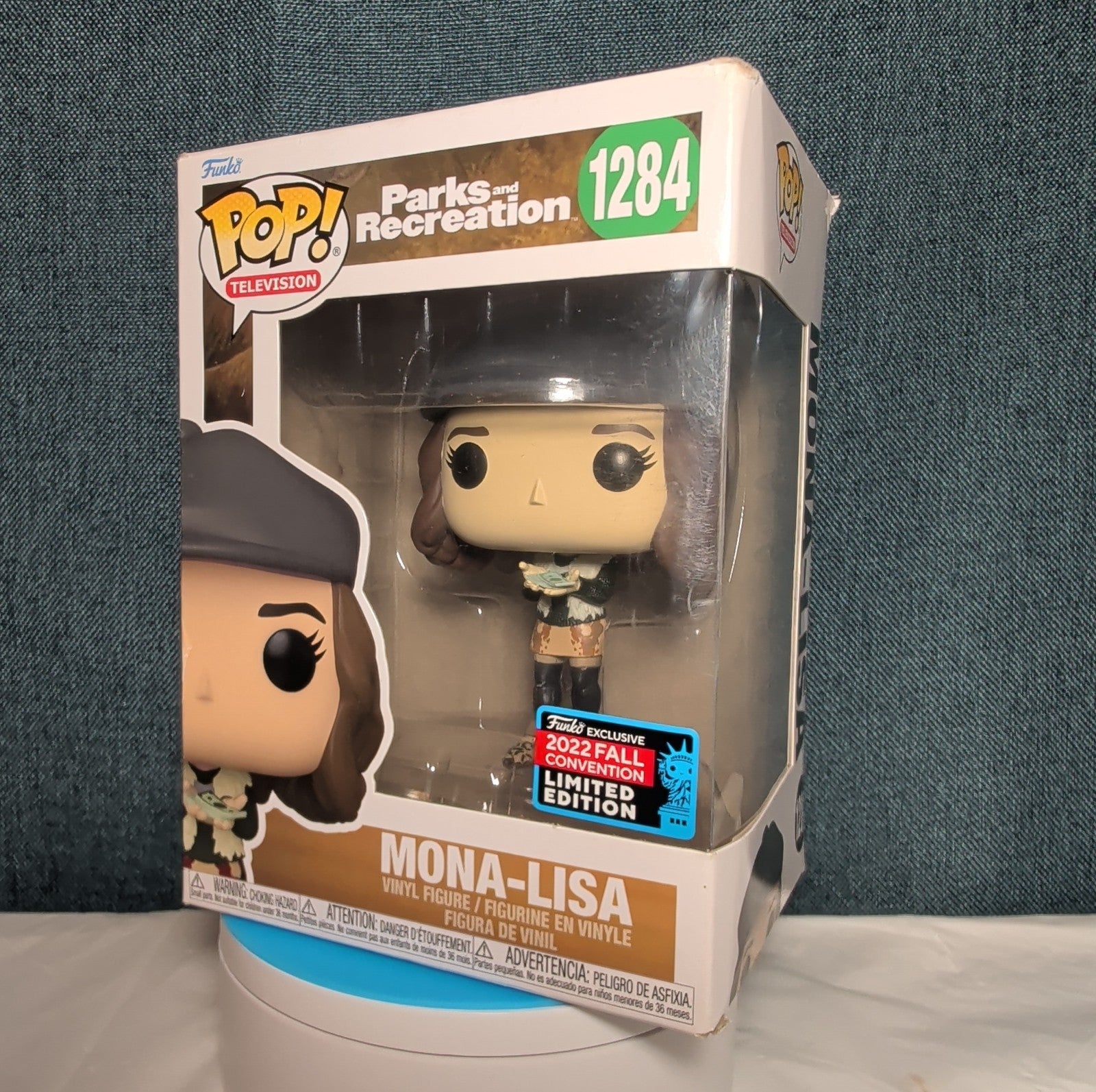 Funko Pop Parks & Rec Mona-Lisa #1284 NYCC 2022 Exclusive in Box with Protector