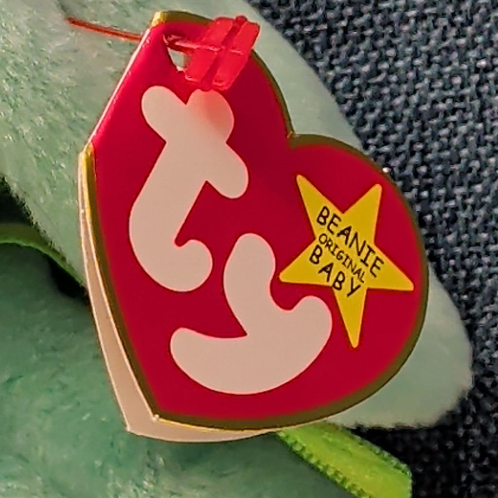 Ty Beanie Baby HIPPITY the Bunny | Retired 1997/1998 | 5th Gen Tag Mint Green