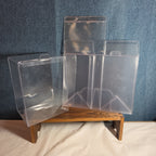 Set of 5 0.5mm Ultra Thick Protector Cases for Standard Funko Pops 4" Figures