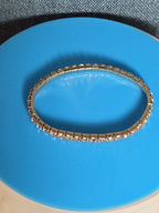 Crystal Bracelet Bangle Stretch Bling Single Row Rhinestones Bracelets For Women
