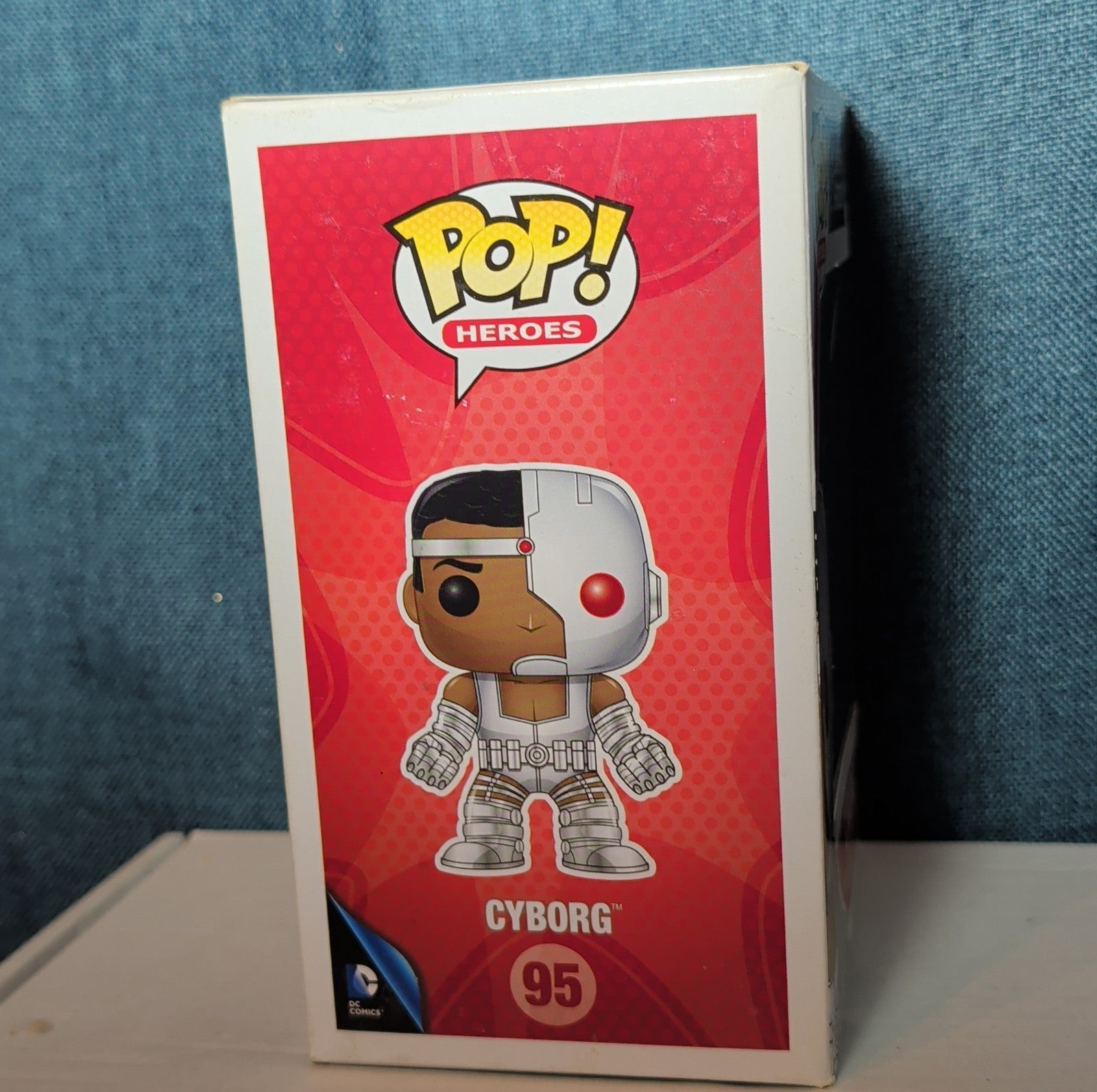 Funko Pop Heroes Cyborg 95 Vinyl Figure DC Comics NIB with Protector