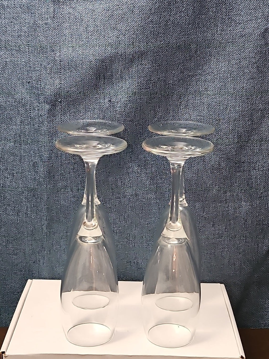 Set of 6 Classic Champagne Flutes | 6oz Trumpet Shape | Elegant Clear Glass Stem