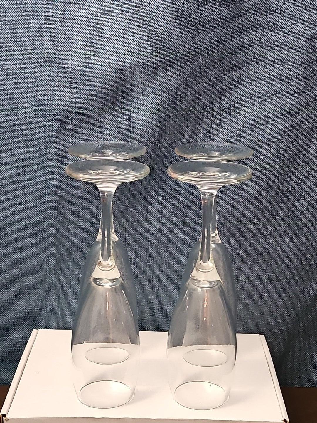 Set of 6 Classic Champagne Flutes | 6oz Trumpet Shape | Elegant Clear Glass Stem