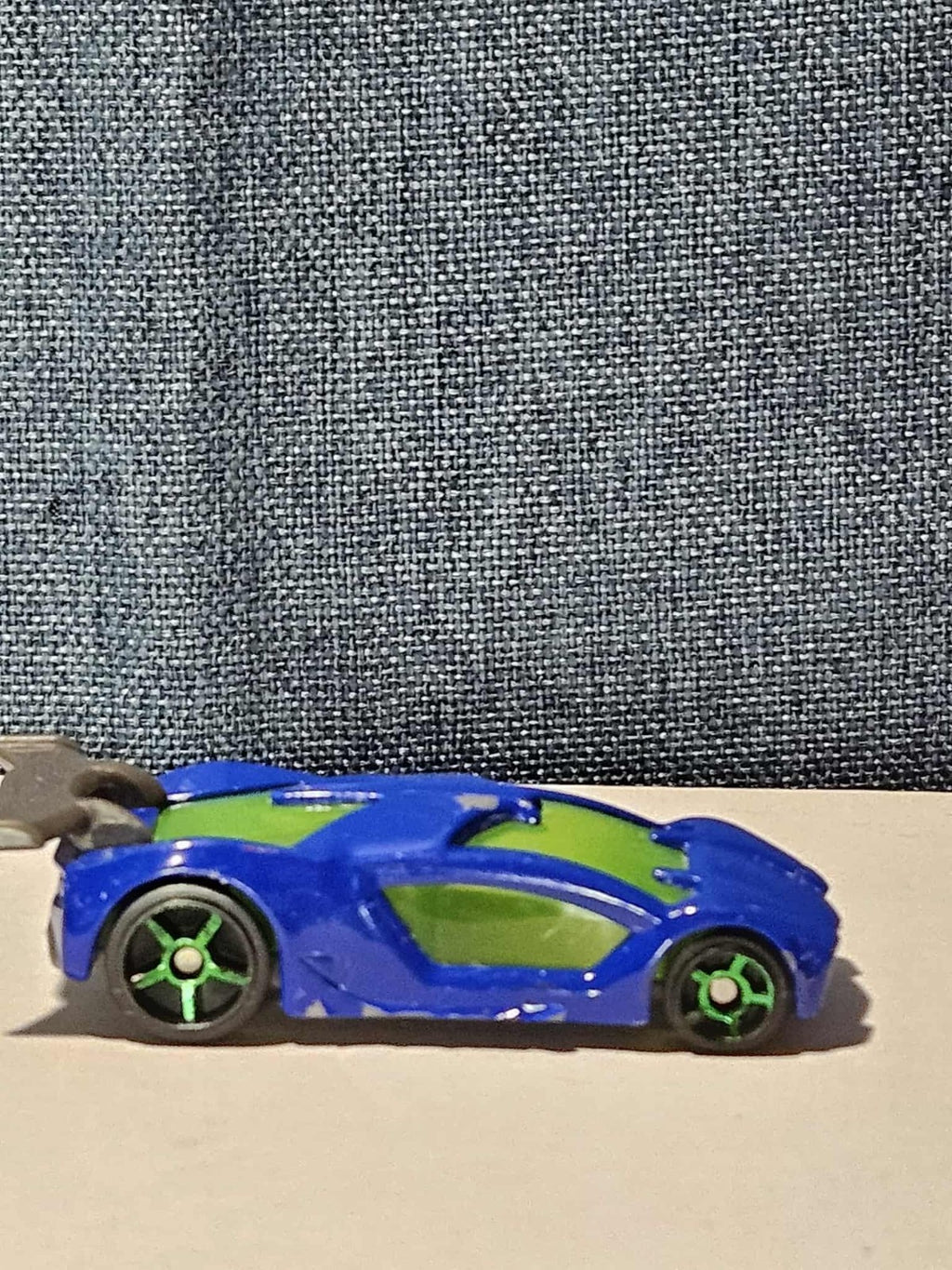 2012 Hot Wheels McDonald's Happy Meal | Blue REV ROD | Team Hot Wheels | Good