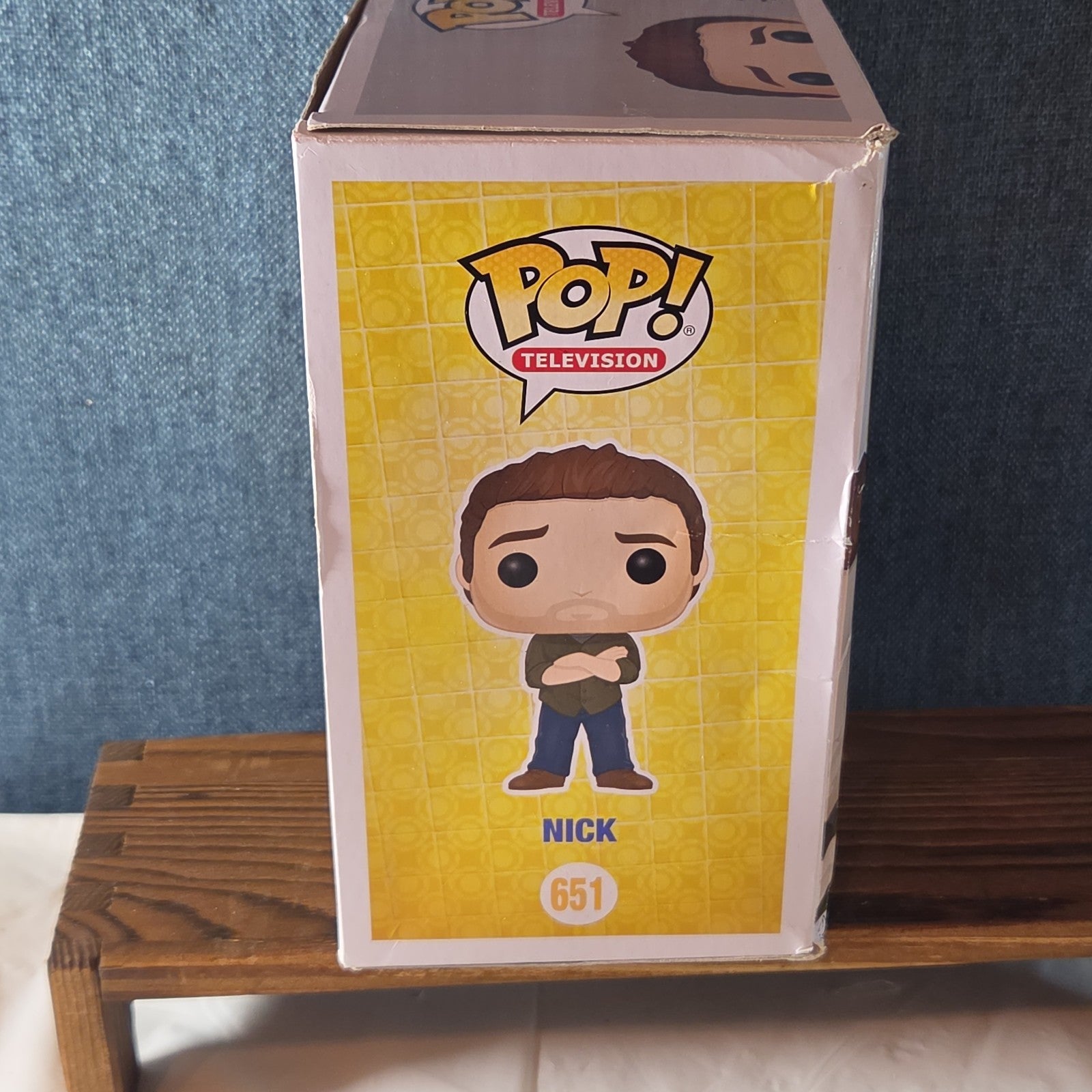 Funko Pop Television New Girl Nick 651 Vaulted Vinyl Figure 2018 With Protector
