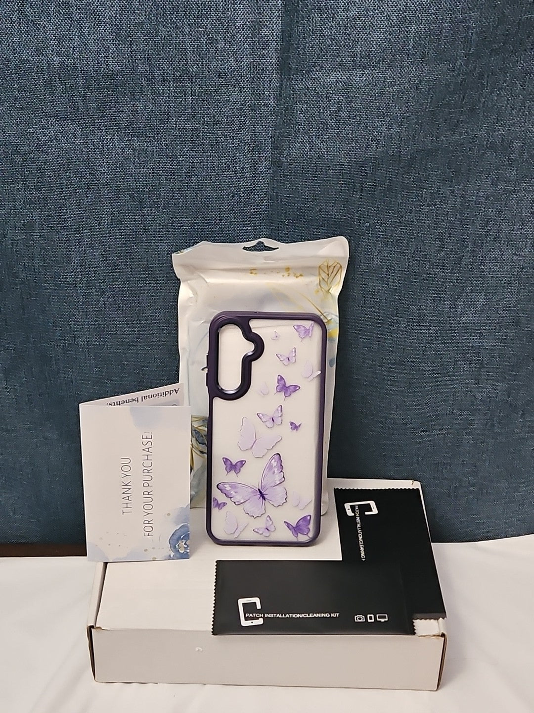 NEW DagoRoo for Samsung Galaxy S25 5G Case | Purple Butterfly Kit
