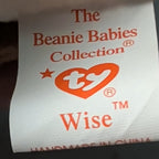 Wise TY Beanie Baby Owl Class of 1998 Graduation Gift MWMT with Tag Protector