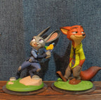 Disney Infinity 3.0 Zootopia Judy Hopps Nick Wilde 2 Figure Lot PVC Loose