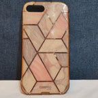 i-Blason Cosmo iPhone 7 Plus 8 Plus Case Pink Marble Rose Gold