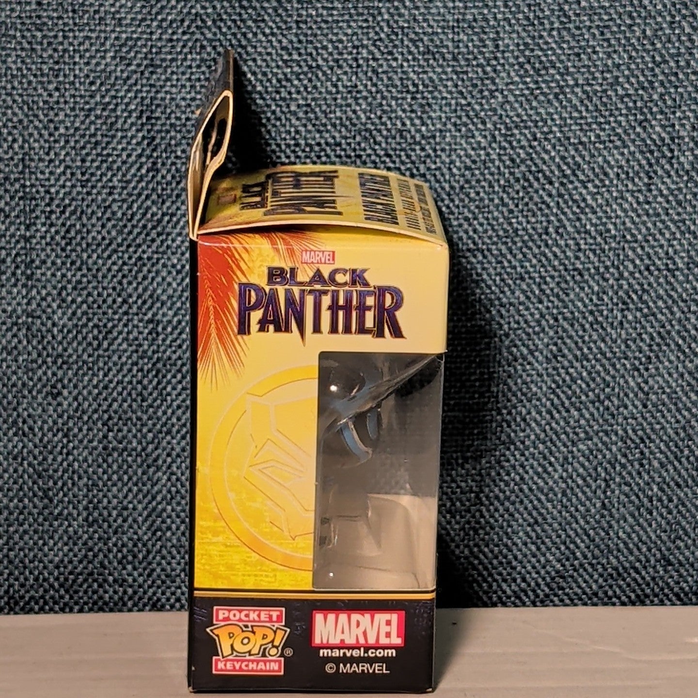 Funko Pocket POP Keychain Marvel Black Panther Glow in the Dark GITD Bobble Head