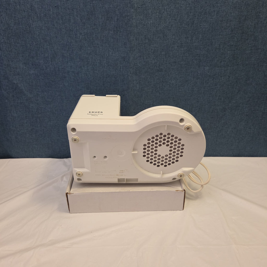 KRUPS MasterPro Plus Food Processor Replacement Motor Base Type 704 White Tested