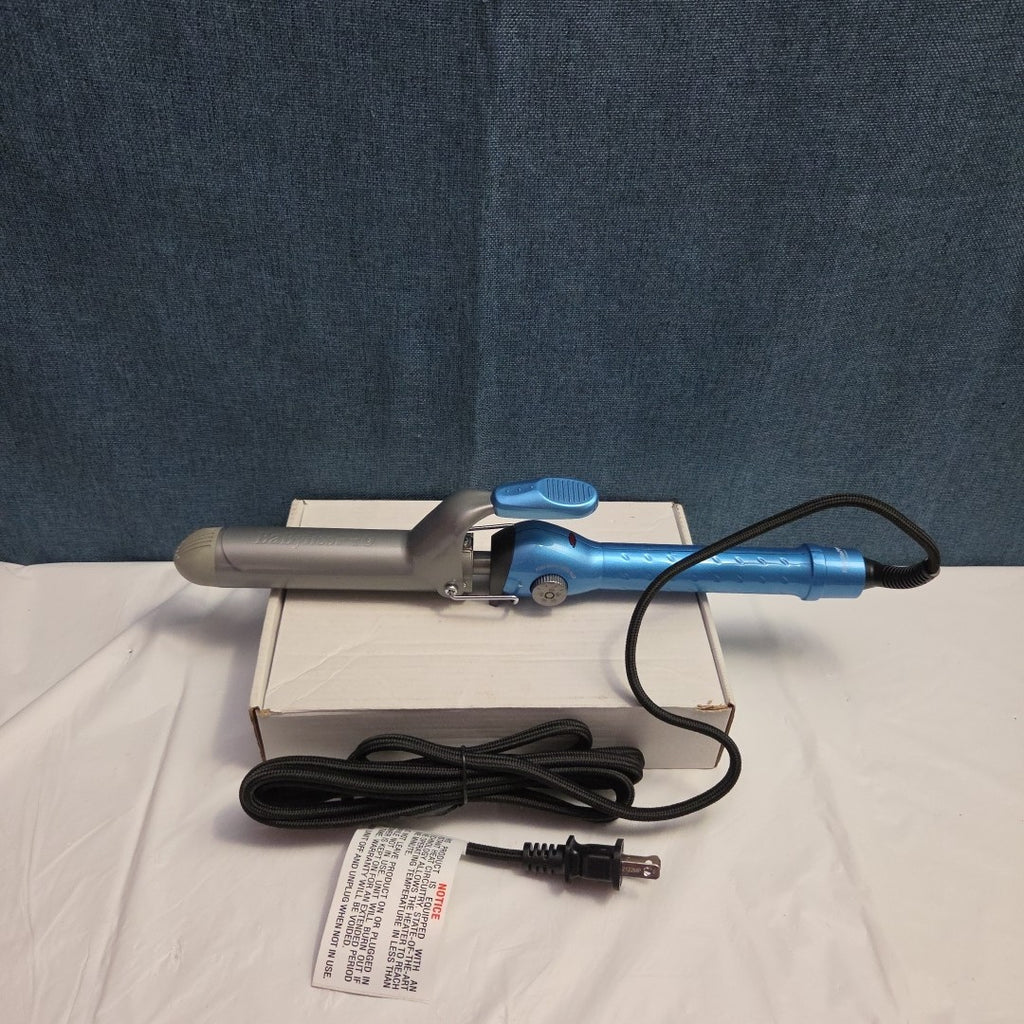 BaBylissPRO Nano Titanium 1.25" Curling Iron BNT125S New Open Box Professional