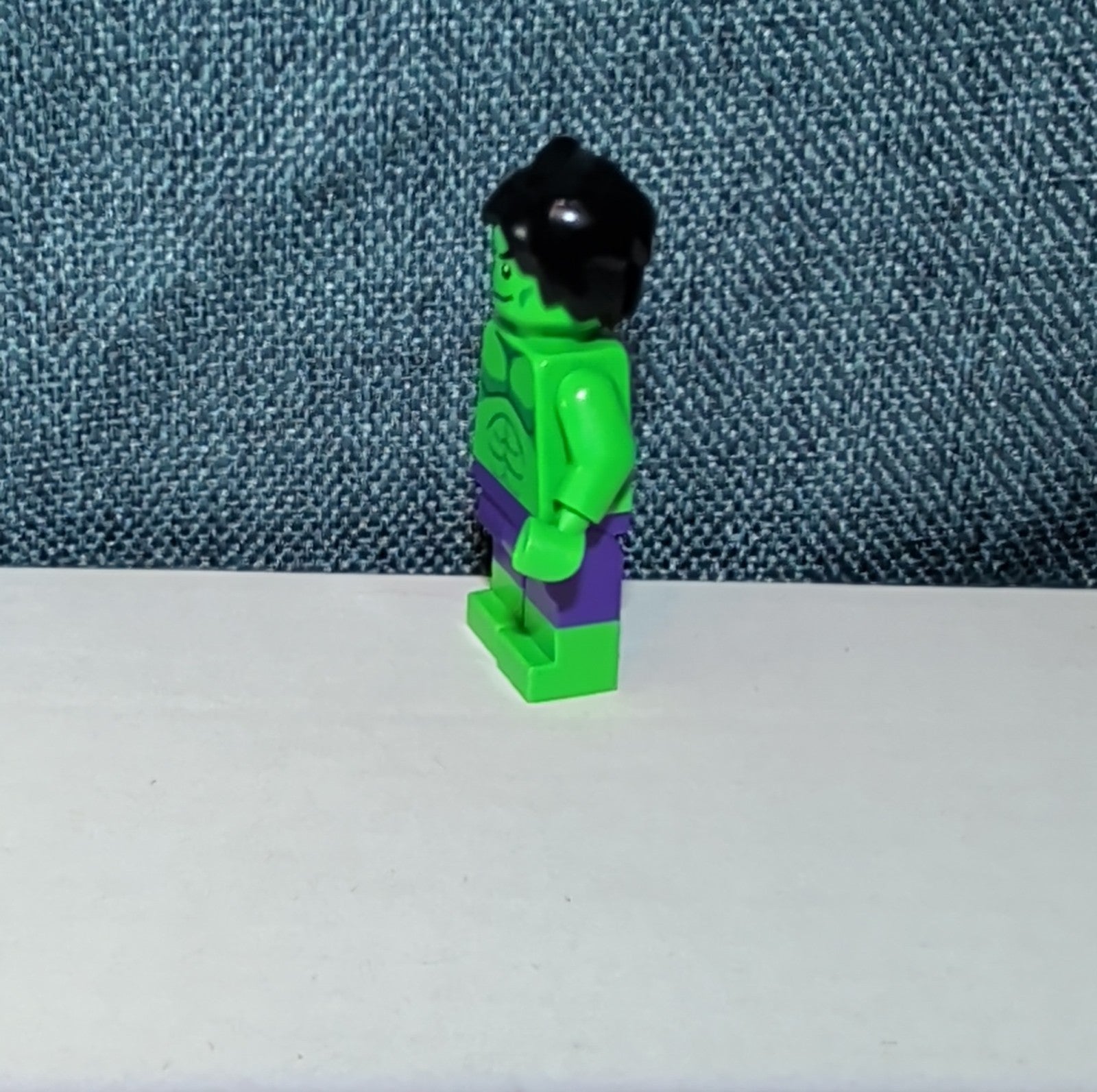 LEGO Hulk Minifigure sh711 Spidey Amazing Friends Marvel Purple Pants Loose