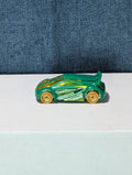 Hot Wheels Technetium Green Diecast Car | Nitrobot Attack Set Exclusive | Track