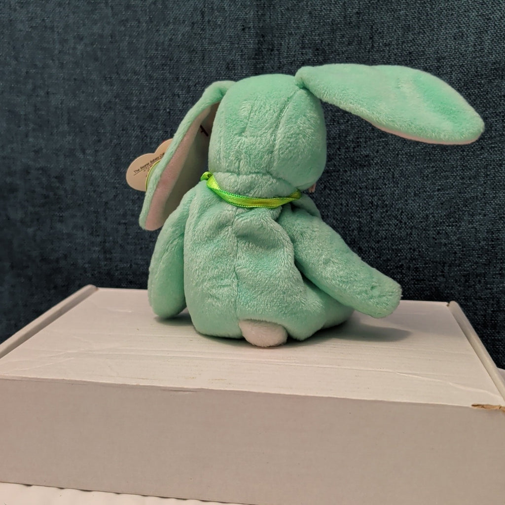 Ty Beanie Baby HIPPITY the Bunny | Retired 1997/1998 | 5th Gen Tag Mint Green