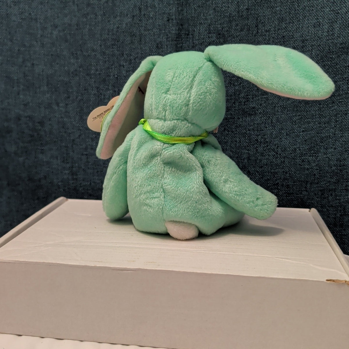 Ty Beanie Baby HIPPITY the Bunny | Retired 1997/1998 | 5th Gen Tag Mint Green