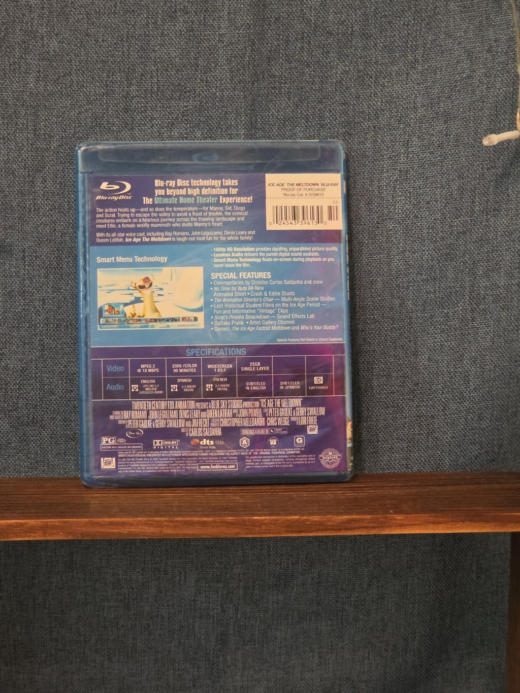 20th Century Fox Ice Age The Meltdown Blu-Ray Widescreen 2006