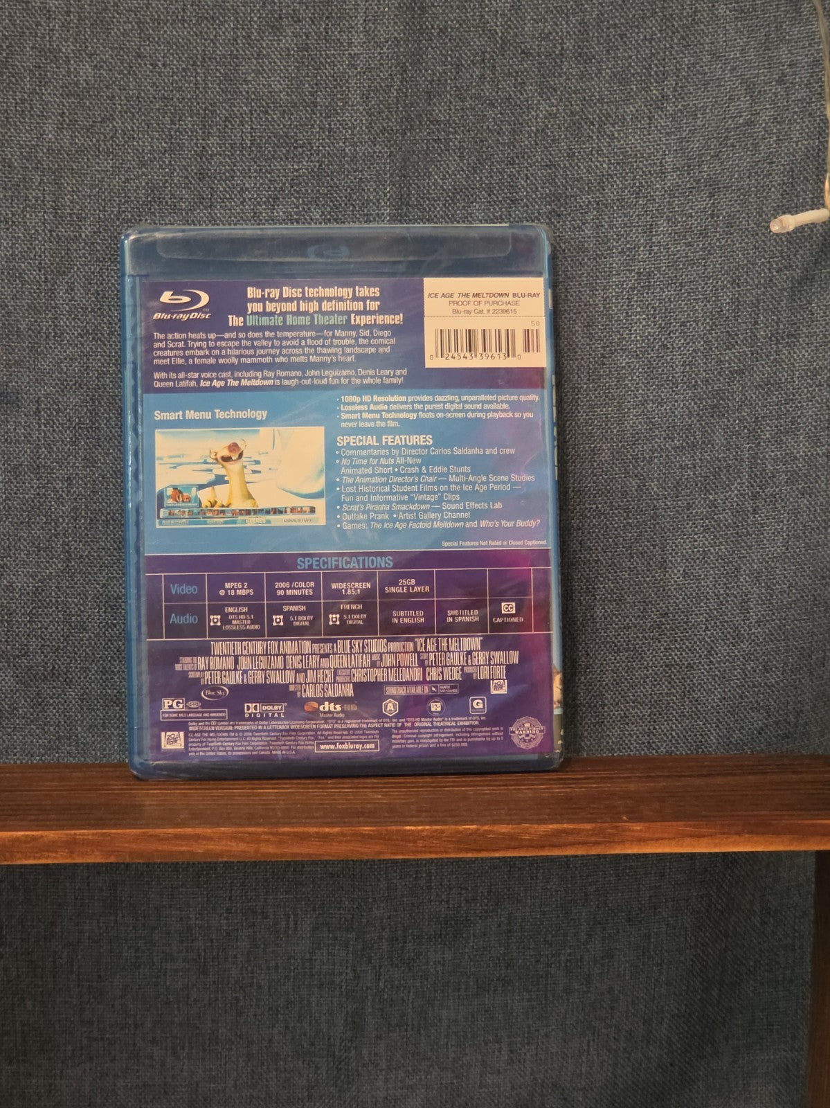 20th Century Fox Ice Age The Meltdown Blu-Ray Widescreen 2006