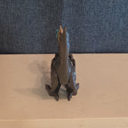 Animal Planet Dino Tower Replacement Raptor Figure Feathered Blue Face Toy