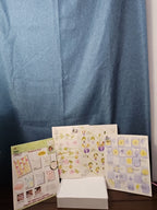 Set of 3 FolkArt One Stroke Painting Worksheet Packs | Flowers #4219 | Reusable