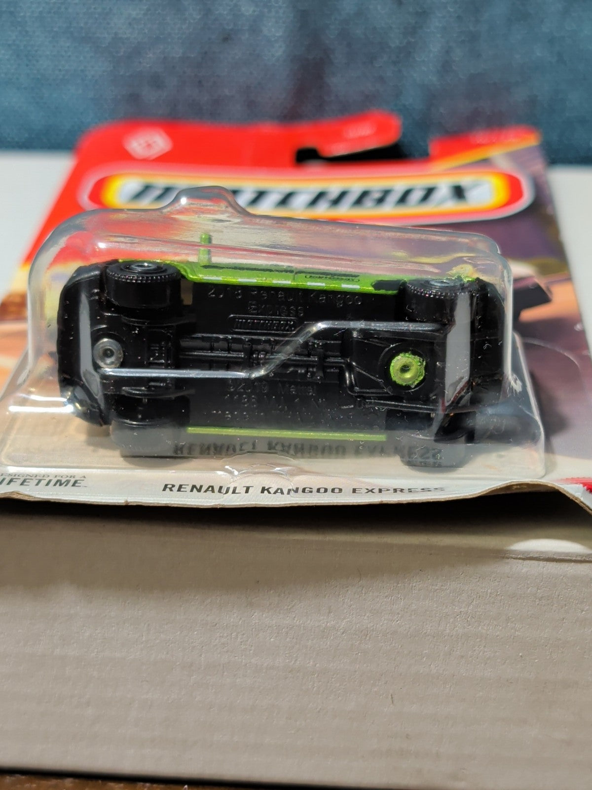 Matchbox 2025 Renault Kangoo Express | Short Card | Green City Services | 70/125