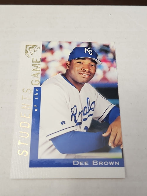 2000 Topps Gallery - Students of the Game Dee Brown #131