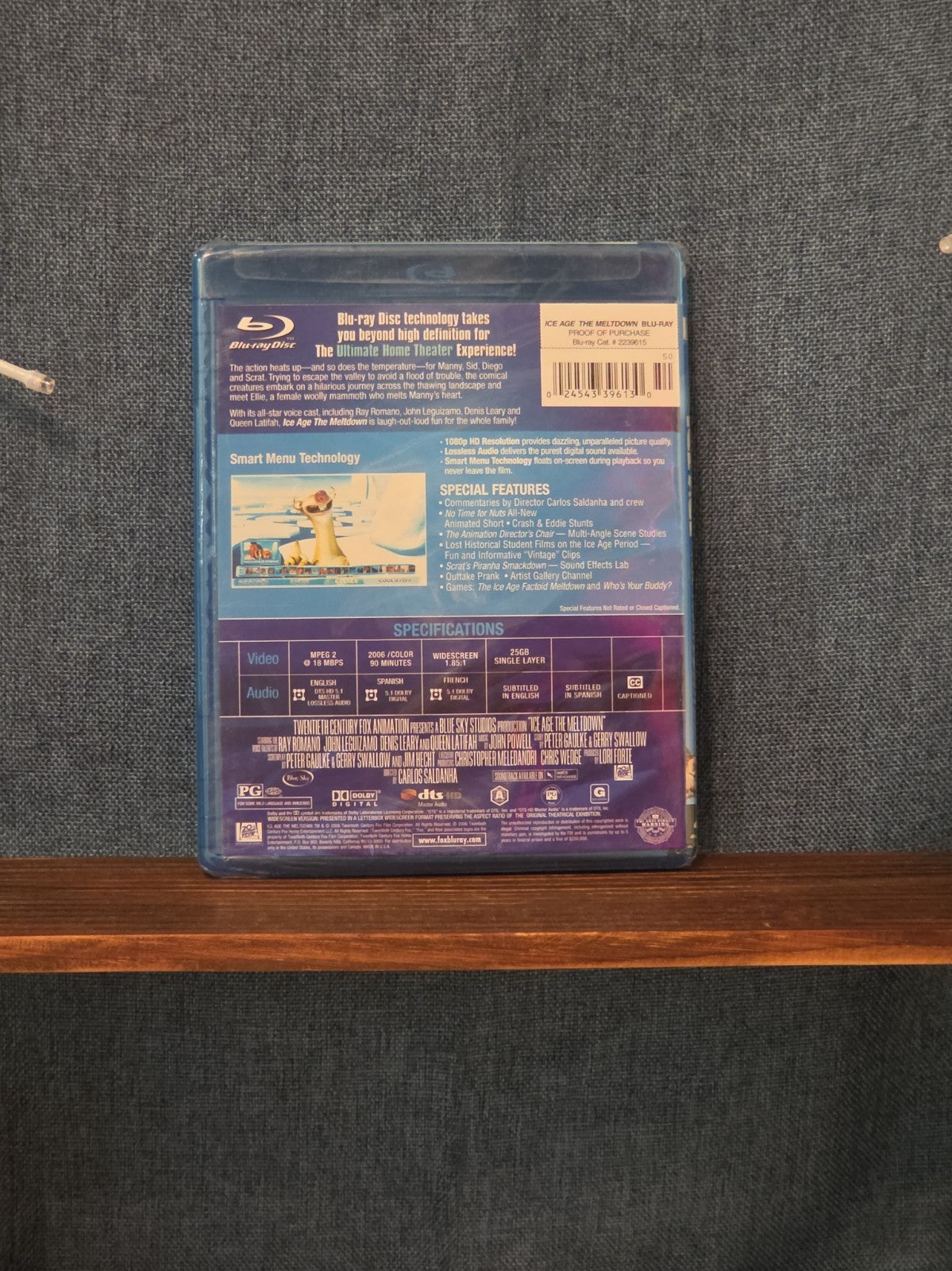 20th Century Fox Ice Age The Meltdown Blu-Ray Widescreen 2006