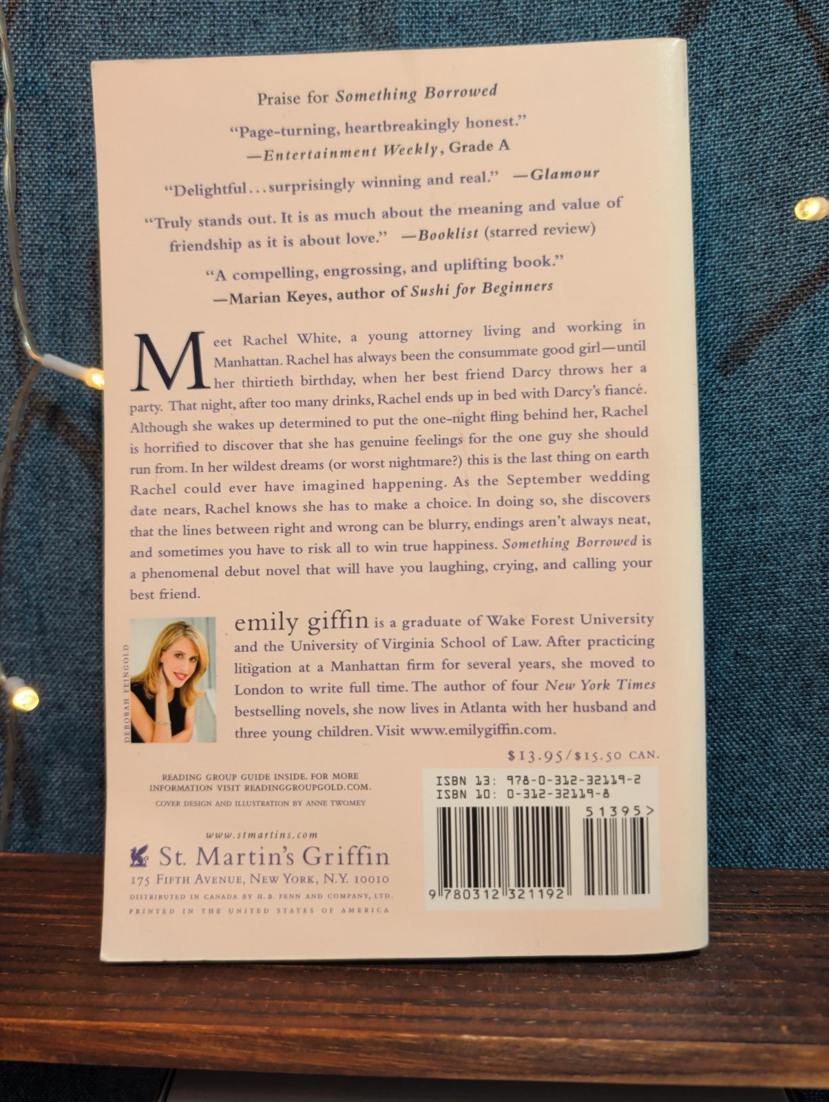 Emily Giffin Something Borrowed Paperback