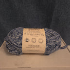 Premier Just Chenille Medley Yarn Navy Blue Lot 202 Bulky 5 Polyester