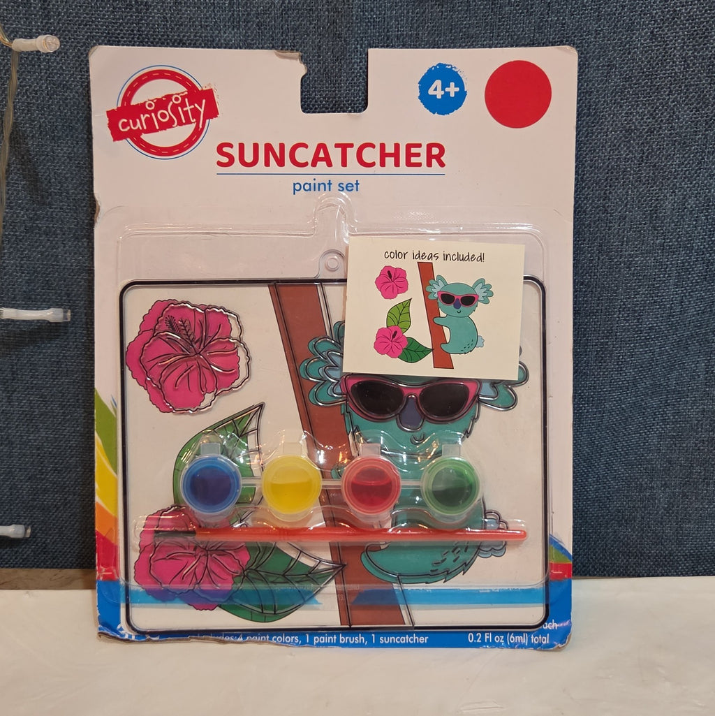 Curiosity Koala Suncatcher Paint Kit Window Art Kids
