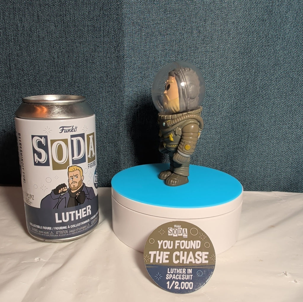 Funko Soda Luther Spacesuit Chase Vinyl Figure 1/2000