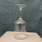 LENOX Crystal INTRIGUE Wine Glasses Gold Trim Fluted Rim Vintage 80s | Set of 6