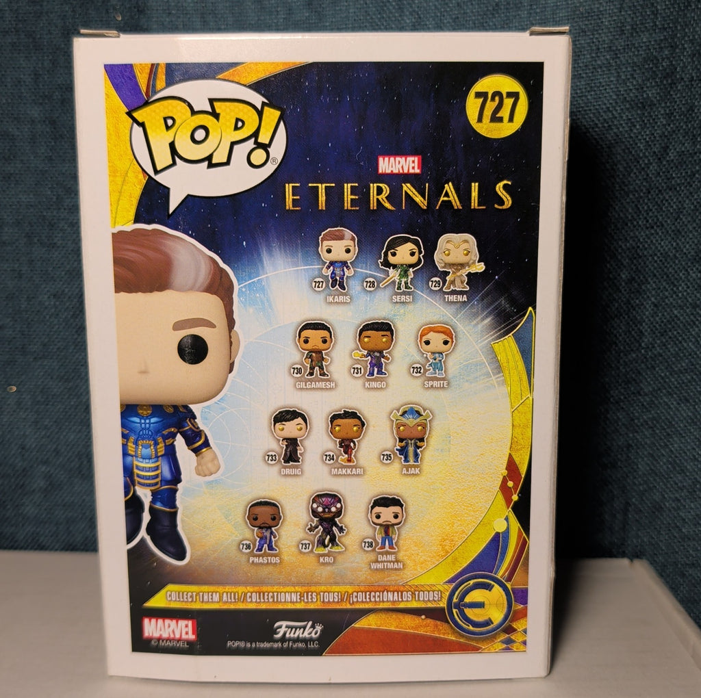 Funko Pop Ikaris 727 Marvel Eternals Vinyl Bobblehead in Box with Protector