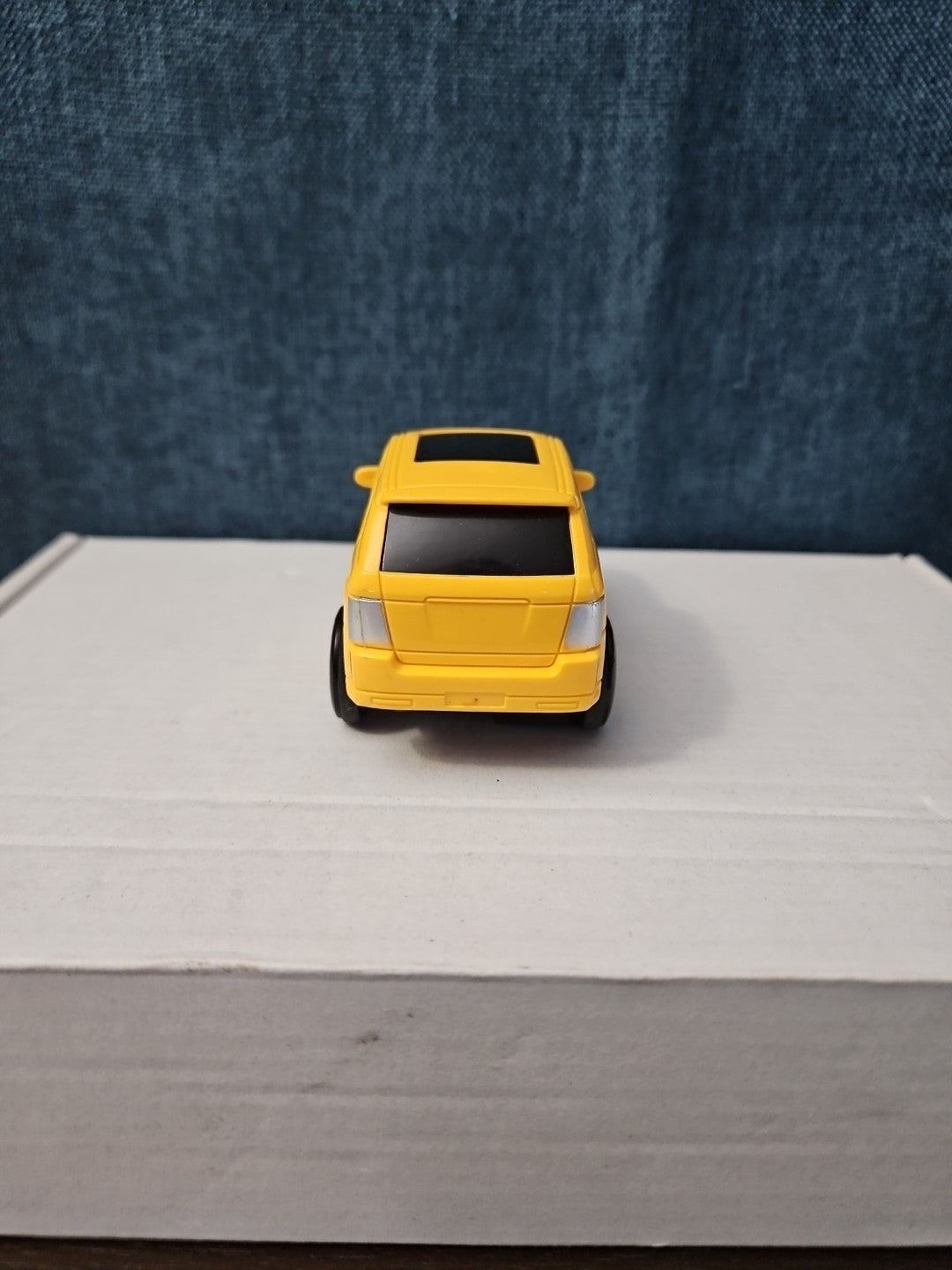 Motorized Yellow SUV Toy Car | Battery Operated Range Rover Style | 3" Vehicle
