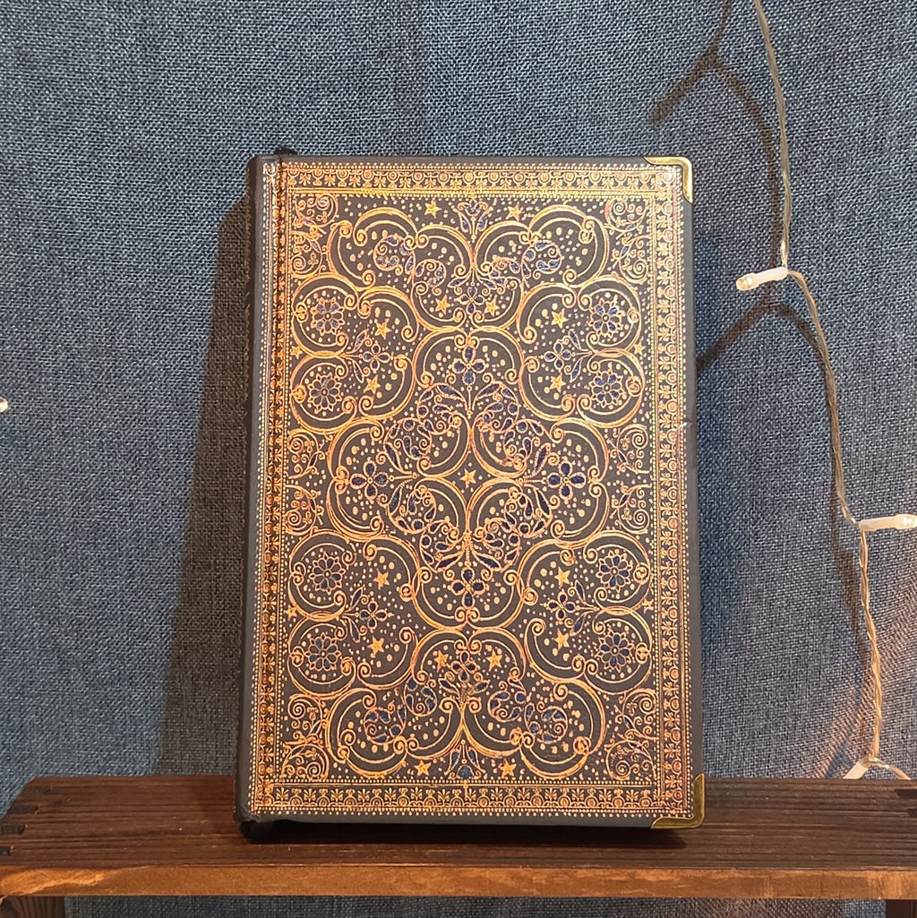 Paperblanks Hardcover Journal Ornate Gold Filigree Dark Academia