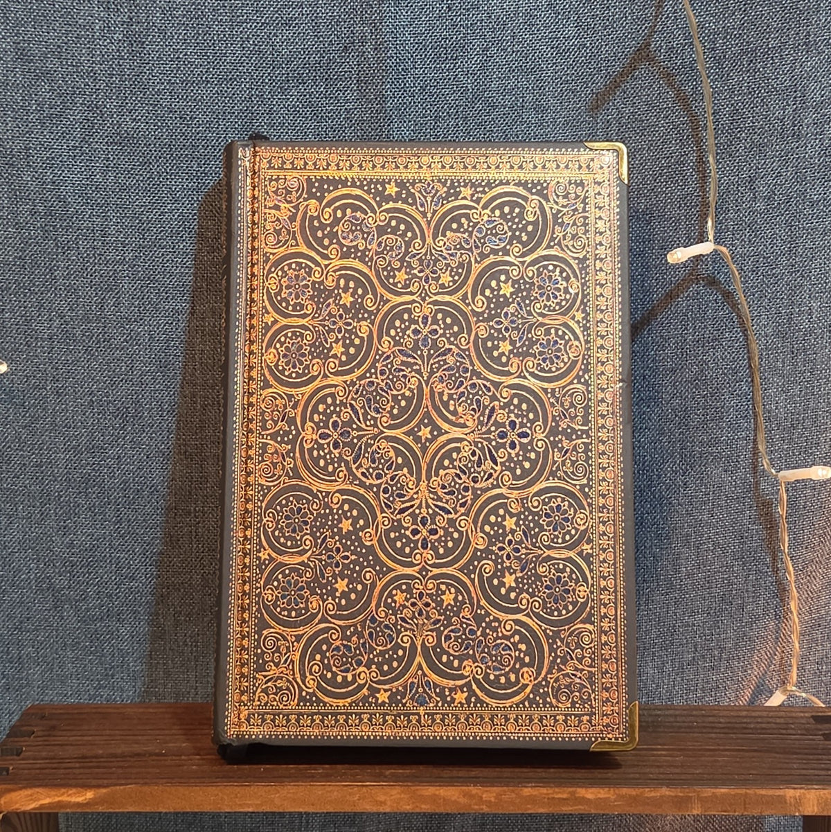 Paperblanks Hardcover Journal Ornate Gold Filigree Dark Academia