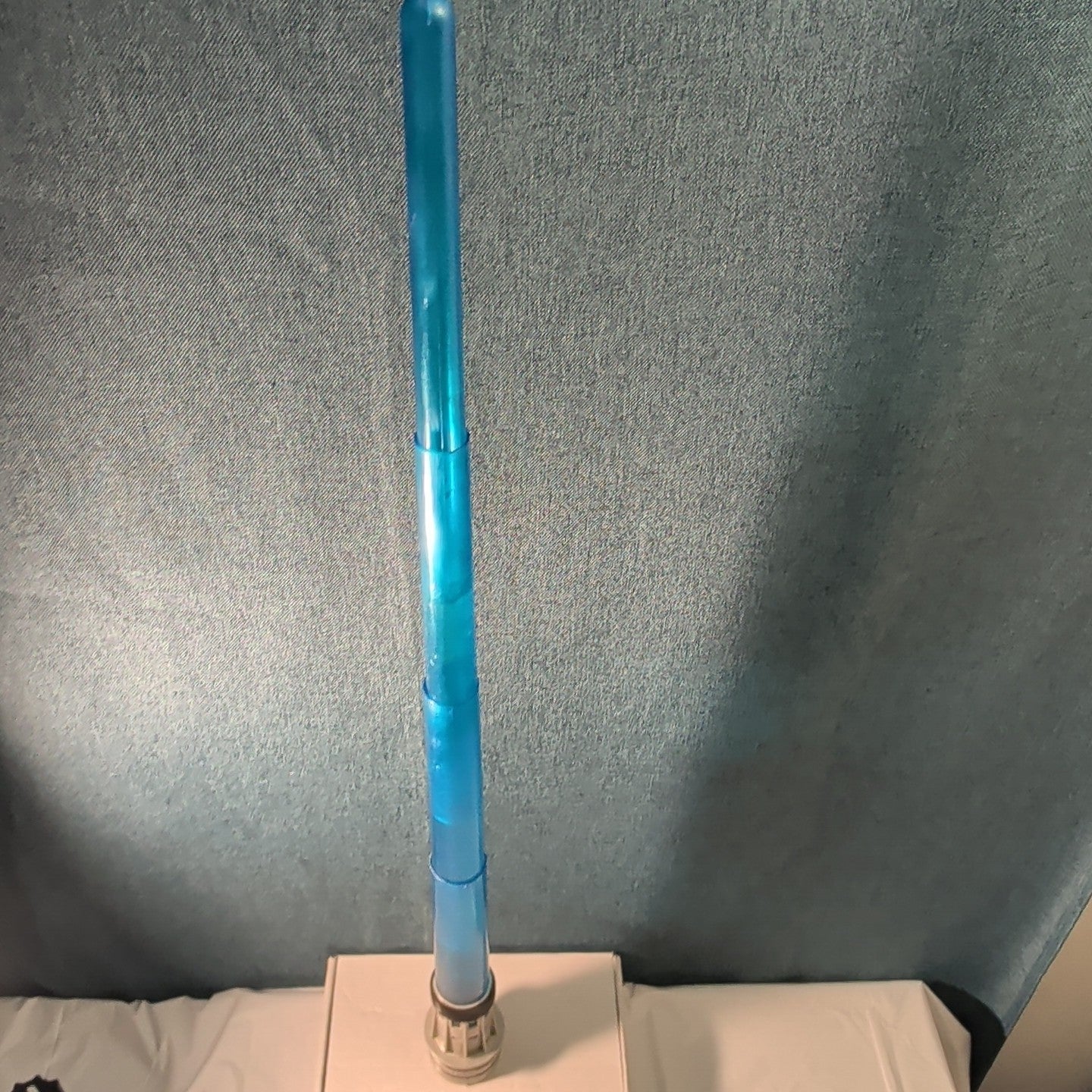 Star Wars Hasbro LFL 2007 Build Your Own Lightsaber Set Obi-Wan Blue TESTED WORK