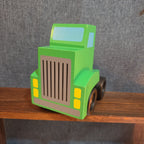 Melissa & Doug Wooden Car Carrier Truck Cab Green Replacement