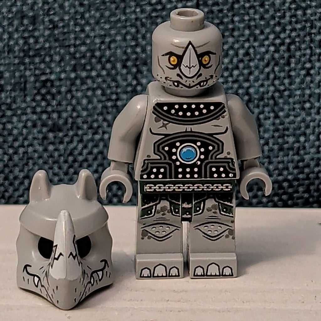 LEGO Legends of Chima RINONA Minifigure | Rhino Tribe loc060 | Retired 70131