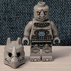 LEGO Legends of Chima RINONA Minifigure | Rhino Tribe loc060 | Retired 70131