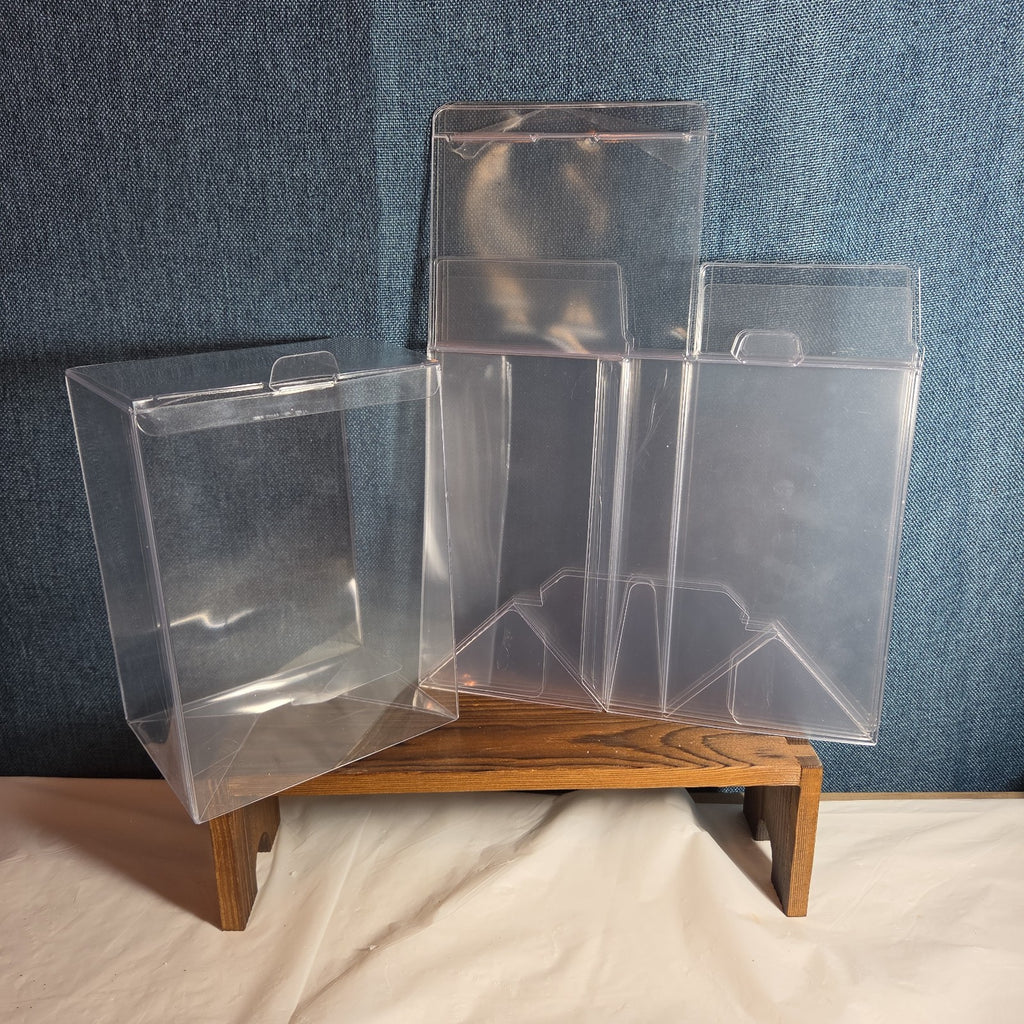 Set of 5 0.5mm Ultra Thick Protector Cases for Standard Funko Pops 4" Figures