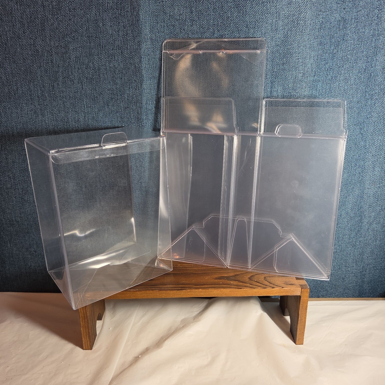 Set of 5 0.5mm Ultra Thick Protector Cases for Standard Funko Pops 4" Figures